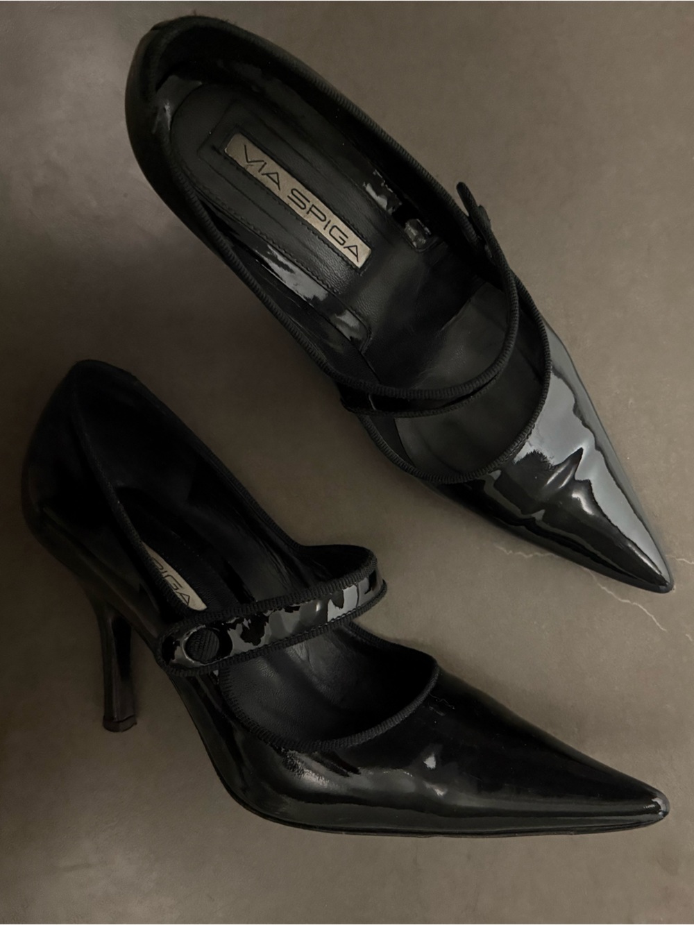 Vintage Via Spiga Mary Jane Manolo Style